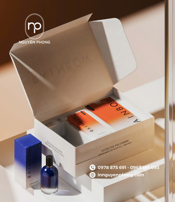 Hộp sóng bồi đựng mĩ phẩm